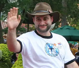 Dave Filoni in Disney Hollywood Studio's Orlando tijdens de Star Wars Weekends