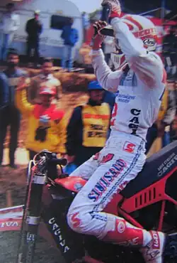 vreugde bij Dave Strijbos na eerste wereldtitel