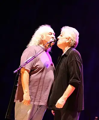 Crosby & Nash in 2006 tijdens een tournee met CSNY