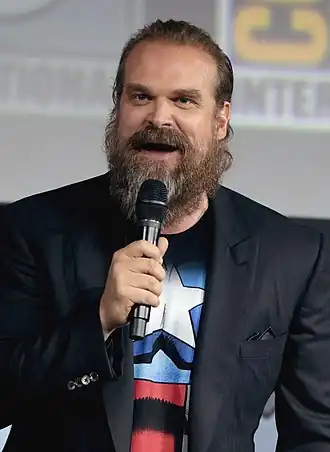 David Harbour in 2019 op de San Diego Comic-Con International