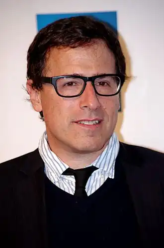 David O. Russell tijdens het Tribeca Film Festival 2011
