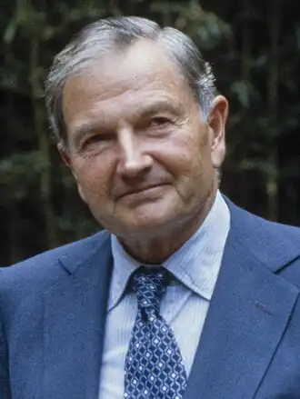 David Rockefeller in 1984