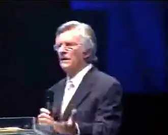 David Wilkerson tijdens een conferentie in Chili (2008)