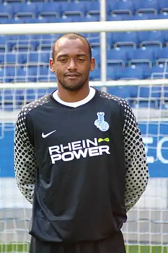 Yelldell in 2011 als speler van MSV Duisburg