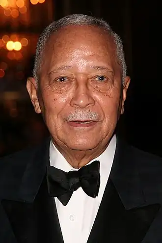 David Dinkins op 5 februari 2007