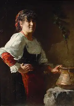 De keukenmeid, ca. 1880