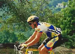 Davis Phinney in 1991 tijdens de Thrift Drug Classic.