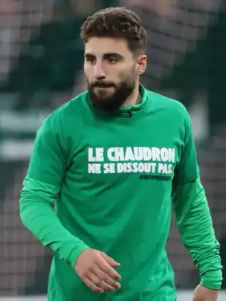 Davitasjvili in 2025 met Saint-Étienne