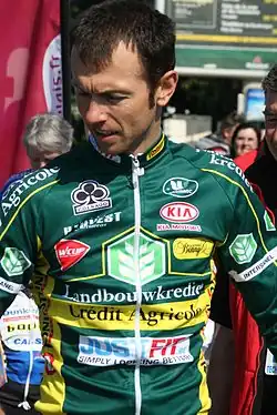 Davy Commeyne tijdens de Vierdaagse van Duinkerke in 2011.