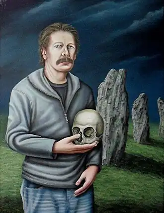 Zelfportret van Uko Post (2010)