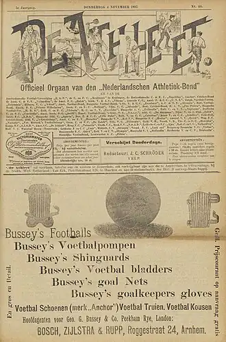 Tijdschrift De Athleet (ed. 4 november 1897)