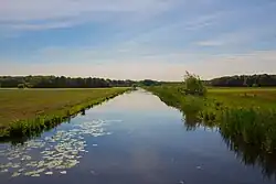 De Biltsche Grift in het noordelijke gedeelte van Oostbroek