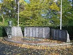 De Deadenwacht, oorlogsmonument in het park