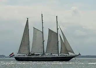 Zeilend zeeschip Eendracht