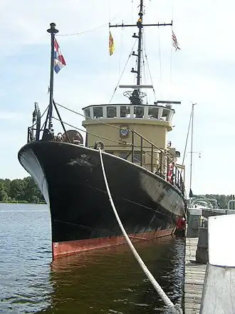 De Freyr in gebruik door het Zeekadetkorps Gouda