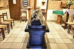 De tombe in het geboortehuis