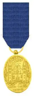 Medaille in goud