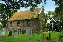 Kerk en klokkenstoel