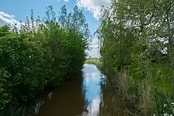 Oudlandsriet vanaf de brug