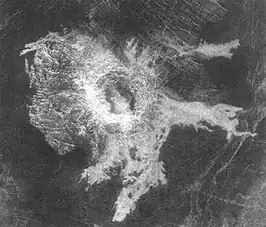 Radarbeeld van de ruimtesonde Magellan