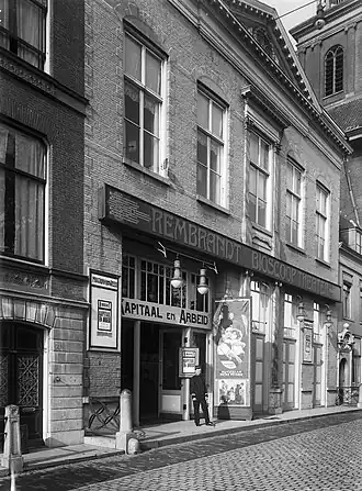 De bioscoop in 1918.