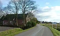 De Leegte vanaf de richting Warfstermolen