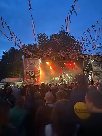 Optreden van De Mens op het Crisisfestival 2024 (12 juli 2024)