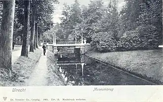 De Museumbrug in 1905-1906