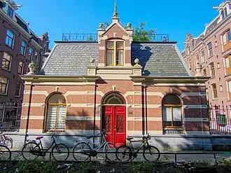 P.W. Janssenhofje, gemeenschappelijke ruimte (augustus 2017)