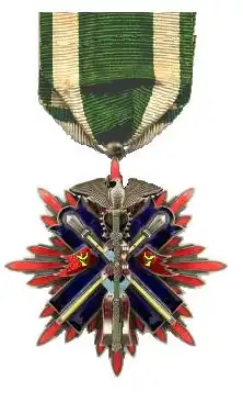 De Orde van de Wouw 5e klasse. Particuliere verzameling, Groningen