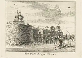 De herbouwde Kruispoort