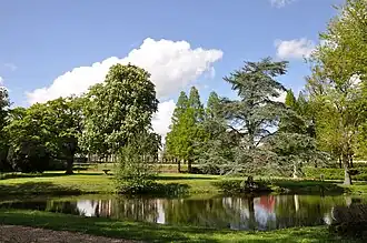 De overtuin van de familie Bisdom, oorspronkelijk aangelegd in opdracht van Adriaan Bisdom