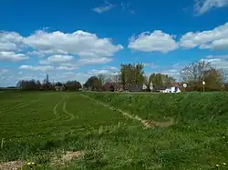 De Paauwen gezien vanaf het Afwateringskanaal van Duurswold