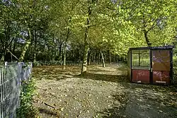 Parkeerplaats voor fietsen aan de Papiermolenlaan