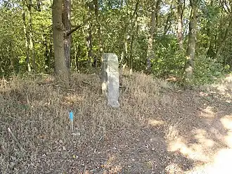 De Poppe, grenssteen