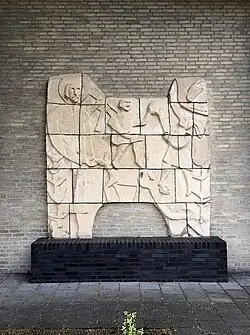 Relief H. Margaretha Maria Alacoque Kerk