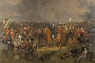 De slag bij Waterloo. 1824