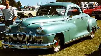 Deluxe Business Coupé uit 1948.