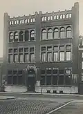 Het eerste, propere gebouw die de Spaarbank van Rotterdam gebruikte na de Vleeshal in 1928 - 1932