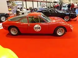 De Tomaso Vallelunga (Fissore) met het scharnierende achterste gedeelte