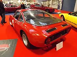 De Tomaso Vallelunga (Fissore), achteraanzicht