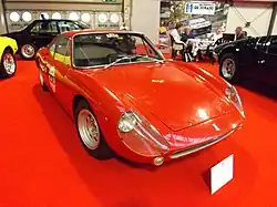 De Tomaso Vallelunga (Fissore), vooraanzicht