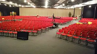 Interieur van de kerk