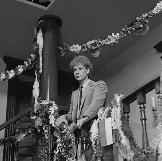 Peter Bos als Frans van der Steg in De zevensprong in 1981