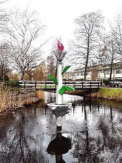 Kunstwerk in de wijk