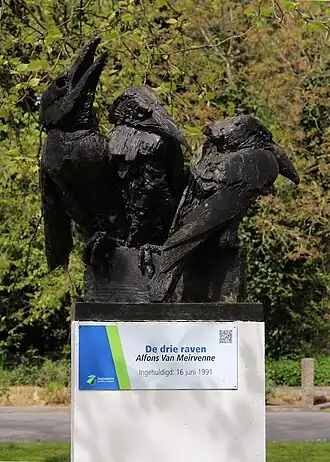 De drie raven van Alfons Van Meirvenne