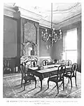 De kamer van de president van de directie van de originele Rotterdamsche Bank aan de Boompjes, 1913 - 1917.