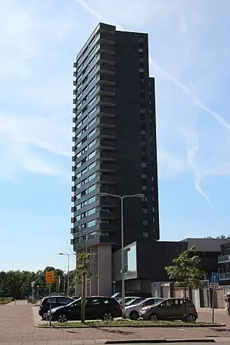 De Stadswachter in 2012, bezien vanaf het noordoosten