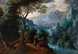 De verzoeking van Christus (Franse collectie)