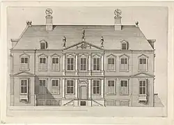 De voorgevel van het Huygenshuis